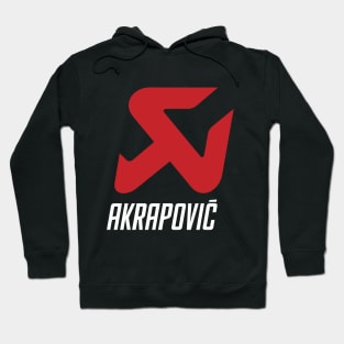 Akrapovic front only Hoodie